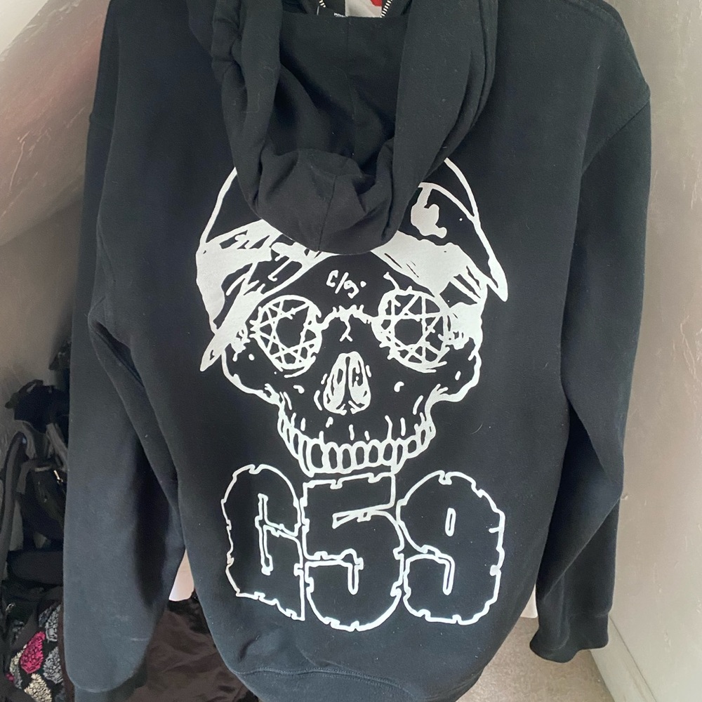 *GREY 59* $UICIDEBOY$ AUTHENTIC Limited Edition 2021 Skull Zip-Up